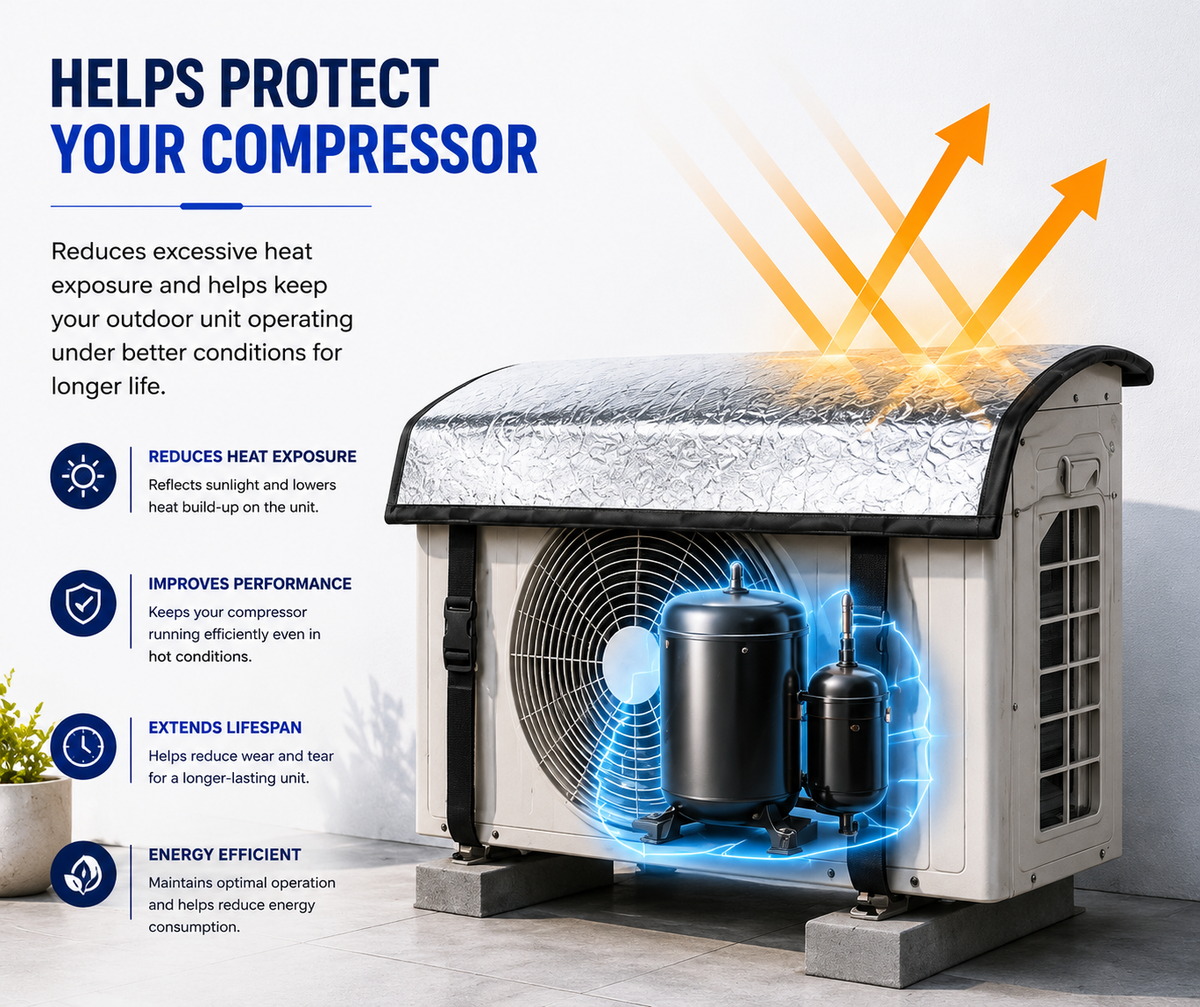 AC Outdoor Unit Protector Cover